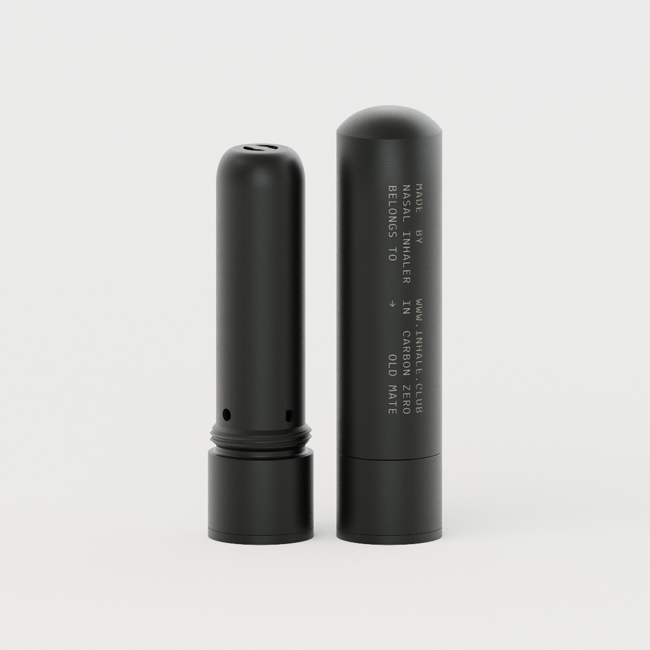 Carbon Zero Refillable Aluminium Nasal Inhaler