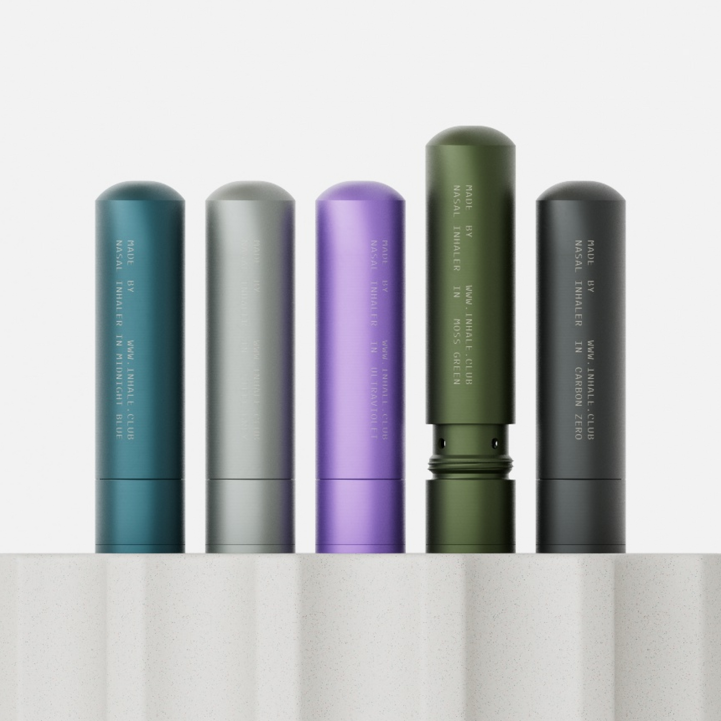 Carbon Zero Refillable Aluminium Nasal Inhaler