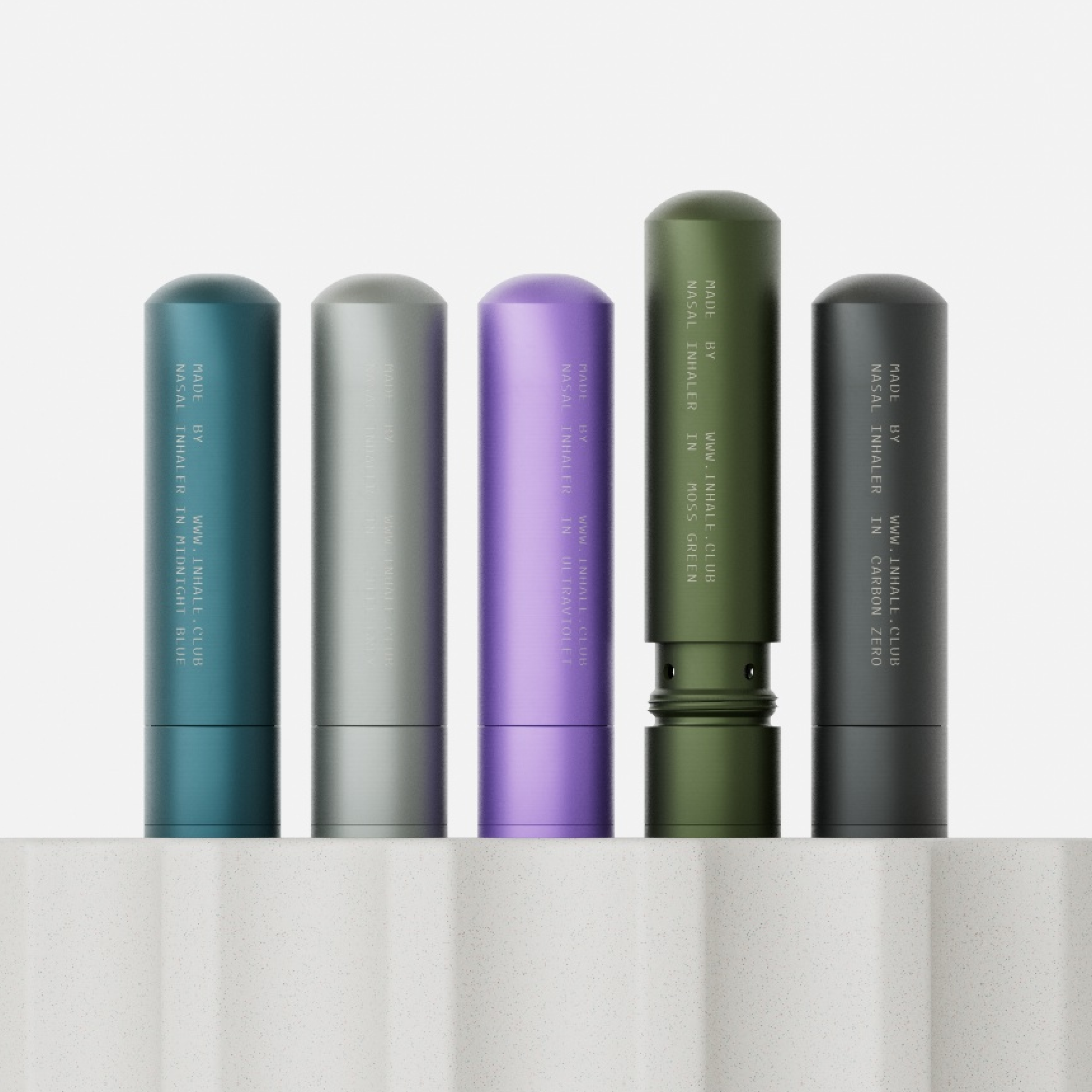 Carbon Zero Refillable Aluminium Nasal Inhaler