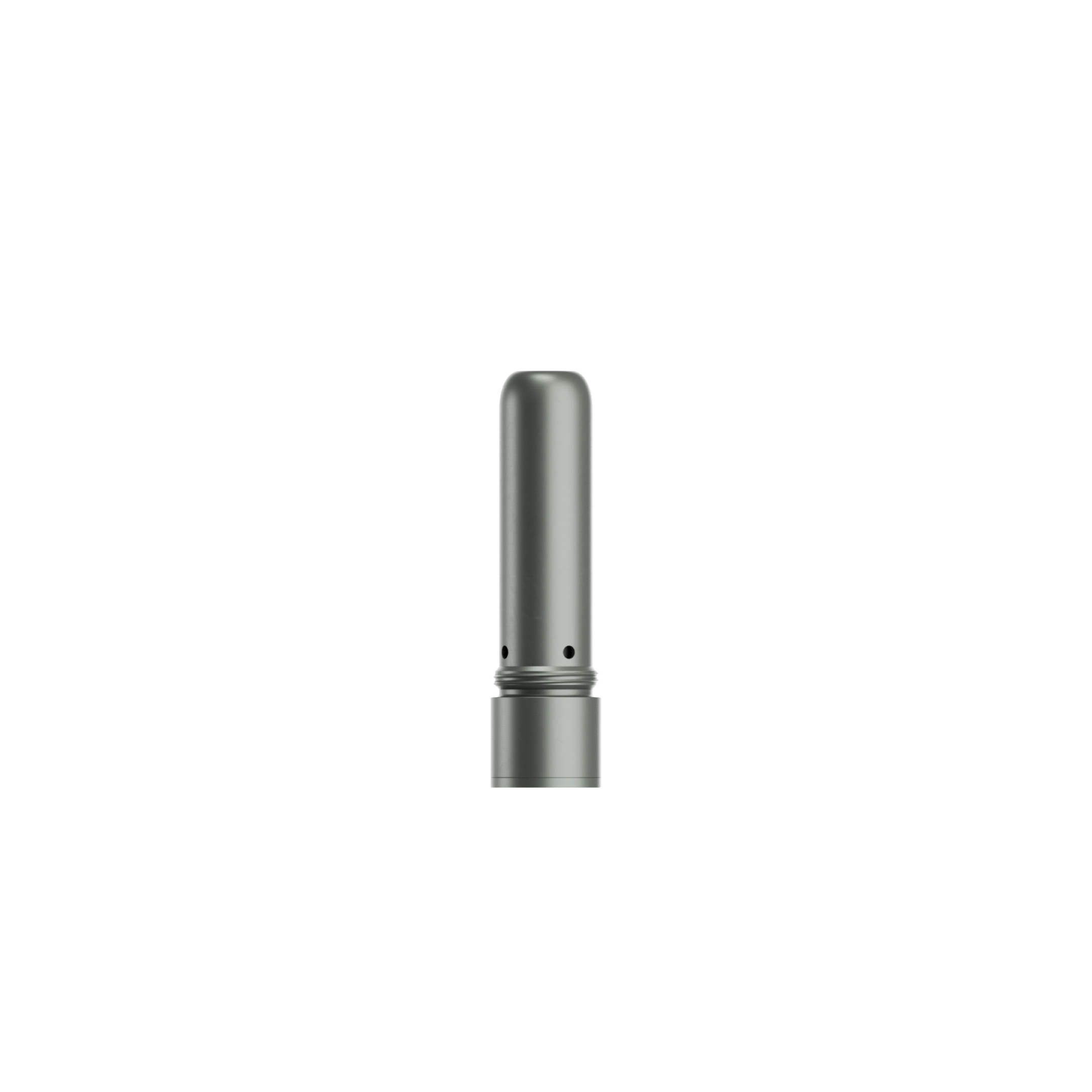 Refillable Aluminium Nasal Inhaler (Steel Grey)